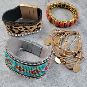 Plunder Statement Bracelet Lot